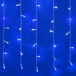 ULD-C3020-160-DTA WHITE IP20 Занавес светодиодный, 3х2м, 160 светодиодов, Белый свет, Провод прозрачный, TM Uniel