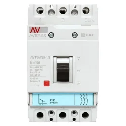 Выключатель автоматический 3п 16А 35кА AV POWER-1/3 TR AVERES EKF mccb-13-16-TR-av