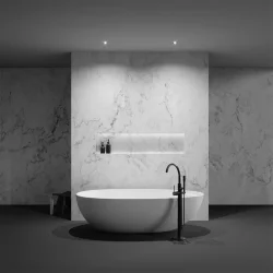 Встраиваемый светильник Flint GU10 10Вт IP 44 (Черный)