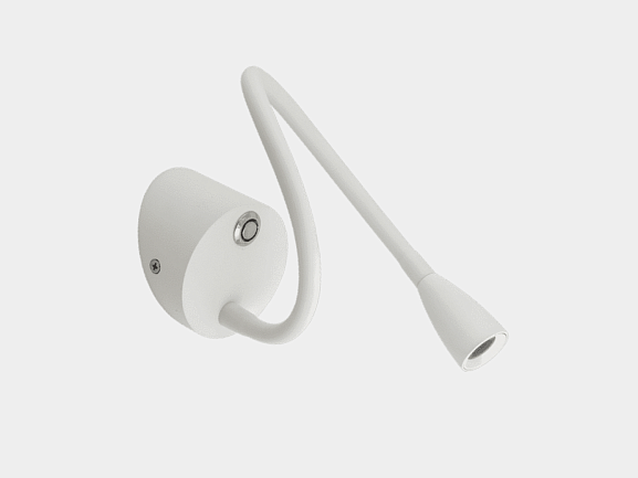 'Светильник настенный WL BED белый, 3000K, BQ004103-A-3-DIM-WH-WW - фото