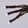 ULD-S10000-1000-DBA-RC WH IP44 Гирлянда светодиодная, 100м, 1000 светодиодов, Белый свет, Пульт ДУ в-к, Провод черный - фото 6