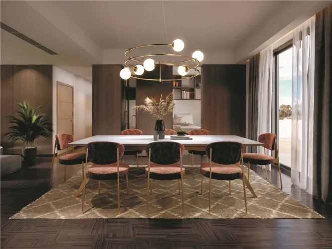 Подвесной светильник Balance G9х6 (Золото) - фото 8