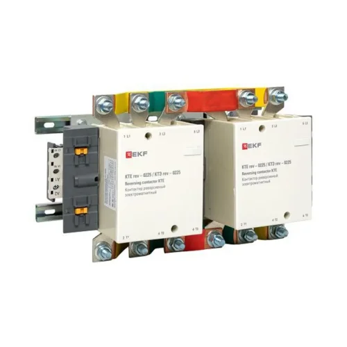 Контактор реверсивный КТЭ 225А кат. 230В AC 2НО EKF ctr-b-r-225 - фото