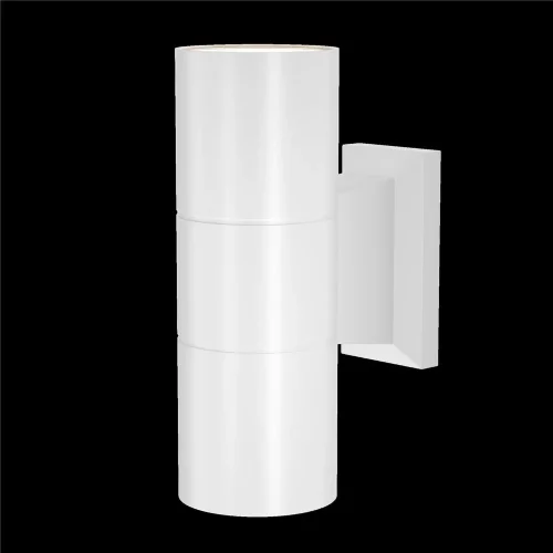 Настенный светильник (бра) Bowery GU10х2 50Вт IP 54 (Белый) - фото 5