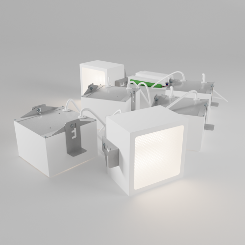 Светильник WOLTA PRO ГАЛАКТИКА ДВО10-54-042-4К-Б с БАП ЕМ1 Микропризма - фото 1.