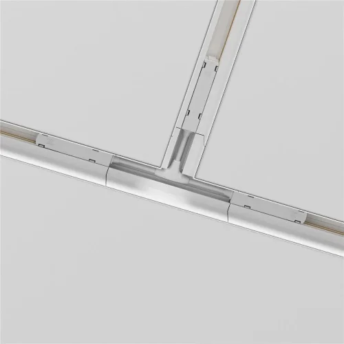 Коннектор Т-образный Gravity встраиваемый белый (Белый) - фото 3