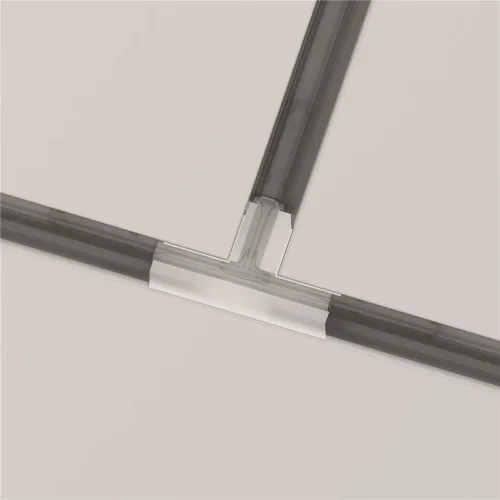 Коннектор Т-образный Gravity встраиваемый белый (Белый) - фото 7