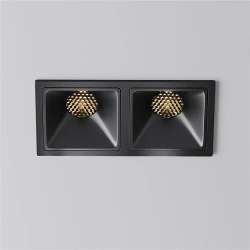 Встраиваемый светильник Alfa LED 3000K 10Вт 50° (Черный) - фото 9