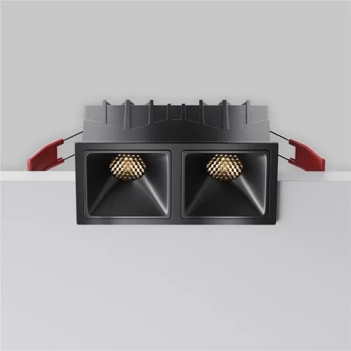 Встраиваемый светильник Alfa LED 3000K 10Вт 50° (Черный) - фото 10