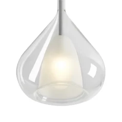 Подвесной светильник FR5459PL-01W Плюмо / Plumo E27x1 (Белый) FR5459PL-01W