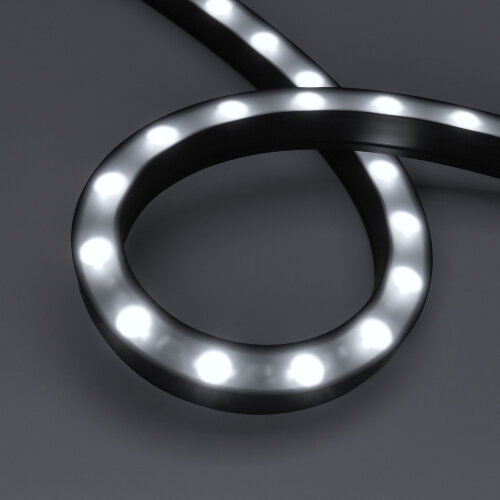 Грейзер DMX THOR-3D-F24-25х27mm 24V RGBW-White6000 (24 W/m, IP65, 1m, wire х2) (Arlight, Силикон) 045266 - фото 2