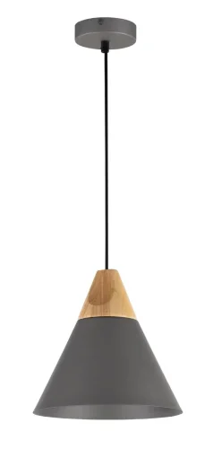 Подвесной светильник Bicones E27х1 60Вт (Серый) - фото