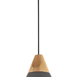 Подвесной светильник Bicones E27х1 60Вт (Серый)