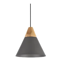 Подвесной светильник Bicones E27х1 60Вт (Серый)