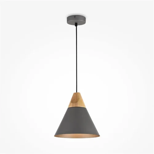 Подвесной светильник Bicones E27х1 60Вт (Серый) - фото 4