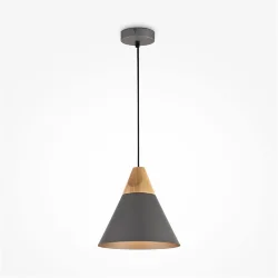 Подвесной светильник Bicones E27х1 60Вт (Серый)