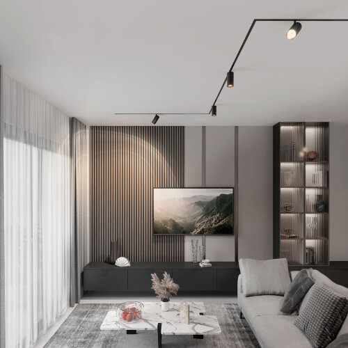 Slim Magnetic R02 Трековый светильник 12W 3000K (черный) 85012/01 - Фото 2