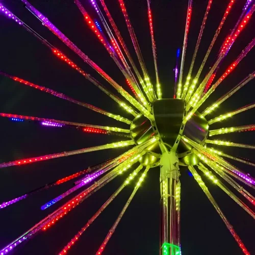 Светодиодная Фигура &#171;Фейерверк&#187; Ø2,4м 24В, 1512LED, IP65. Фото 1.