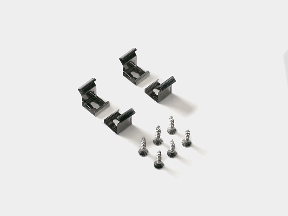 Регулируемый держатель для профиля DesignLed CP16-45 на 45° для LS1613, 4 штуки в комплекте, CP16-45. Фото 2