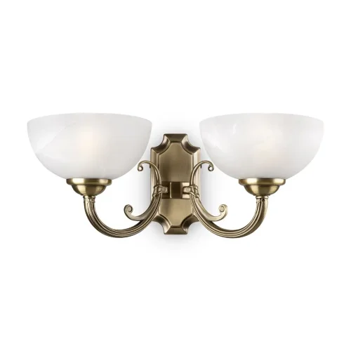 Серия Herbert выполнена в классическом стиле. Бронзовая арматура изделий прекрасно сочетается с плафонами из матового стекла. Светильники Herbert станут прекрасным дополнением как жилых, так и общественным помещений в классическом стиле. (Бронза) - фото