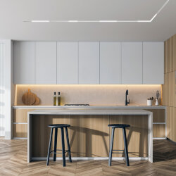 Трековый светильник-коннектор SMART LINEAR, IP20, 18W, DIM, 3000K-6000K, белый, Denkirs DK8004-CONN-WH