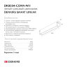 DK8004-CONN-WH Трековый светильник-коннектор SMART LINEAR, IP20, 18W, DIM, 3000K-6000K, белый. Фото 8