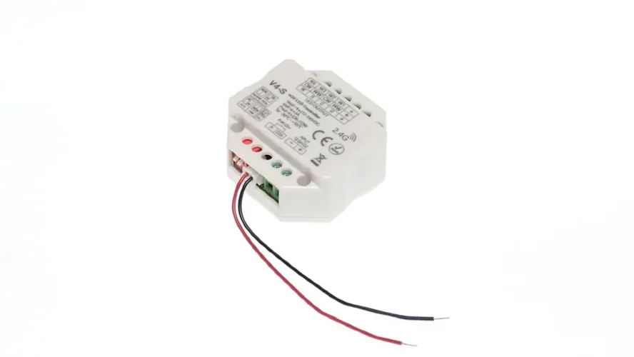 Контроллер V4-S IC56 RGBW/RGB/CCT/DIM (12-24V, 4ch x 3A, 144/288W) - фото I