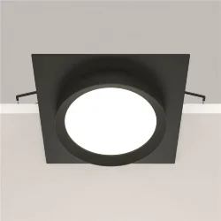 Встраиваемый светильник Hoop GX53 1x12Вт (Черный)