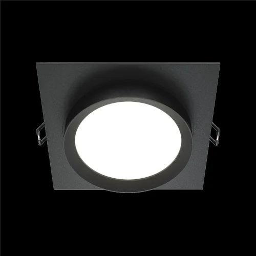 Встраиваемый светильник Hoop GX53 1x12Вт (Черный) - фото 5