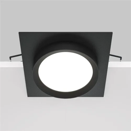 Встраиваемый светильник Hoop GX53 1x12Вт (Черный) - фото 10
