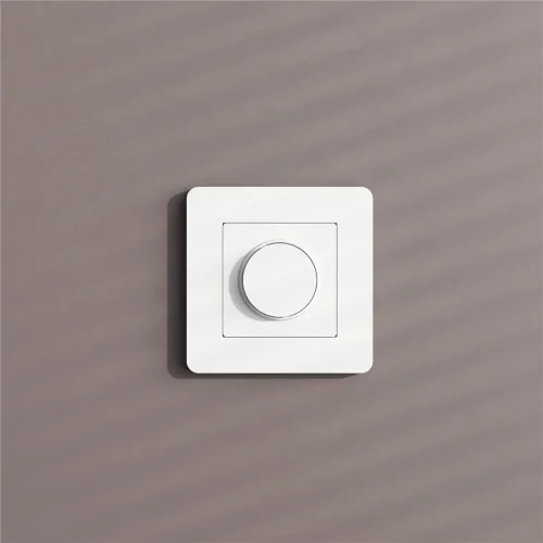 Рамка из поликарбоната на 1 пост Split белый/черный, soft-touch W0013068 - фото 9