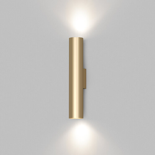 DK5022-SG Настенный светильник, IP20, до 15 Вт, LED, 2xGU10, матовое золото, алюминий.