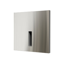 Светильник встраиваемый в стену, IP 20, LED 3000K, 3 Вт, никель, алюминий, Denkirs DK1030-NI