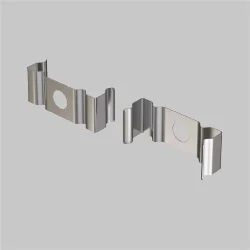 Комплект креплений (для профиля 24×06) 10 шт., ALM002MT (Хром)