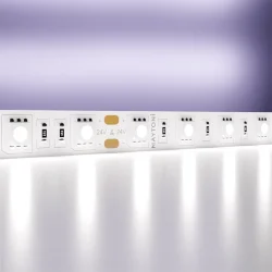 Светодиодная лента 24В 5050 14,4Вт/м 6000K 5м IP20 (Белый) 10170