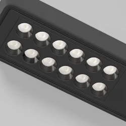 Рамка из стекла на 3 поста Elite дымчатый W0032417