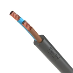 Провод TOKOV ELECTRIC ПВС 2х1.5 380В Ч (м) 1945481