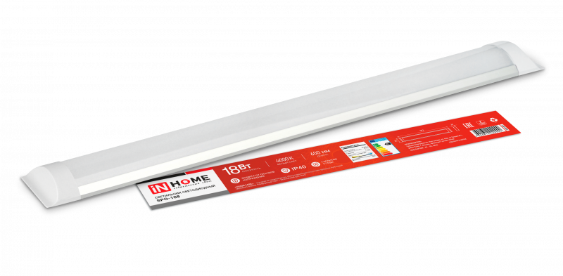 Светильник светодиодный SPO-108 OPAL 18Вт 4000К 1440Лм 600мм IP40 IN HOME - Фото