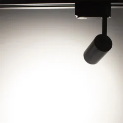 Светодиодный светильник трековый JH-GD-C12W 2L PX851 (12W, 220V, day white, черный корпус)