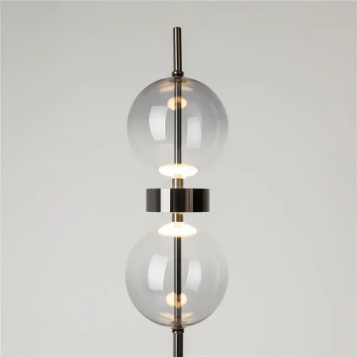 Напольный светильник (торшер) Double Moon 3000К 15Вт (Черный) - фото 9