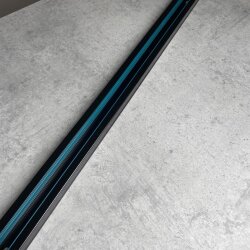 Однофазный трехжильный шинопровод с токопроводом и заглушкой, 2м «Novotech» 135003Y, дизайн: Хай-тек (накладной)