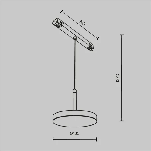 Трековый светильник Plato Exility 4000K 15Вт 120° (Черный) - фото 4