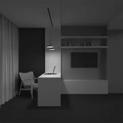 Трековый светильник Плато / Plato Exility 4000K 15Вт 120° (Черный) TR123-2-15W4K-B