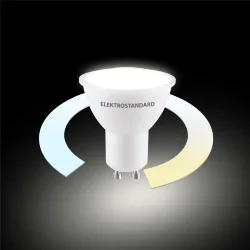 Умная лампа GU10 LED 7W 3300К-6500К CCT+DIM (BLGU1018) BLGU1018 (071006)