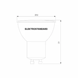Умная лампа GU10 LED 7W 3300К-6500К CCT+DIM (BLGU1018) BLGU1018 (071006)
