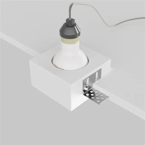 Встраиваемый светильник Гипс Модерн / Gyps Modern 1*GU10 10 Вт (Белый) DL131-GU10-01-W - фото 5