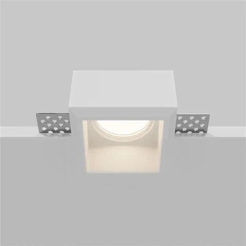 Встраиваемый светильник Гипс Модерн / Gyps Modern 1*GU10 10 Вт (Белый) DL131-GU10-01-W - фото 7