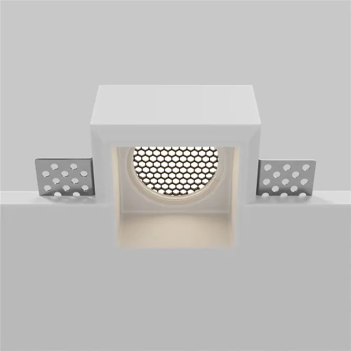 Встраиваемый светильник Гипс Модерн / Gyps Modern 1*GU10 10 Вт (Белый) DL131-GU10-01-W - фото 10