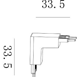 'Коннектор системы SLIM, CN-SLIM-WH-TL 022069