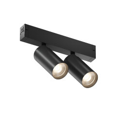 Акцентный светильник SMART SPOT DOUBLE 2x9W DIM 3000K-6000K, черный, Denkirs DK8012-BK